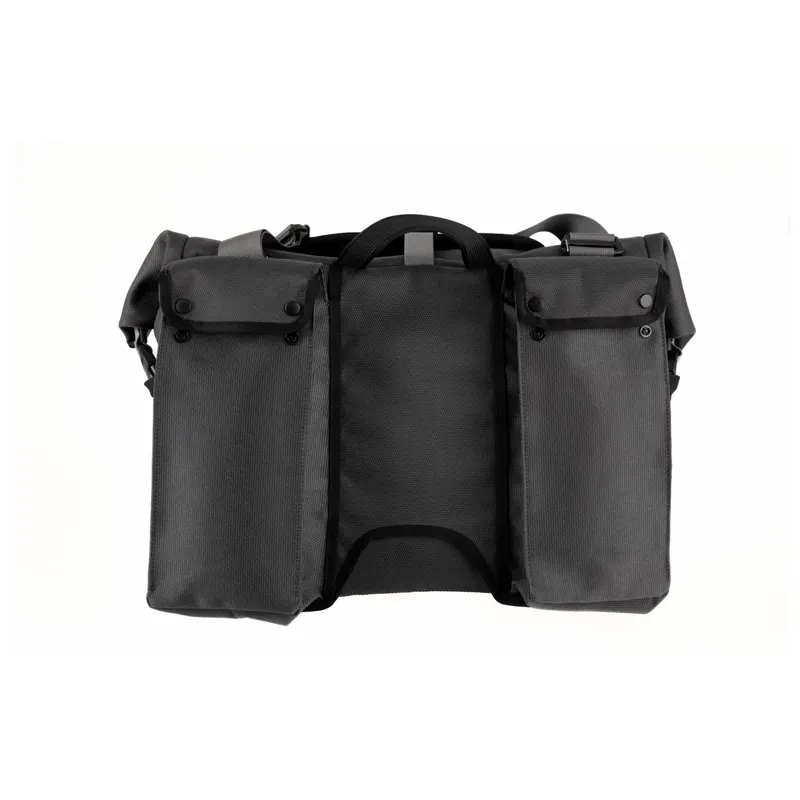 Brompton Borough Roll Top Bag Large in Dark Grey-3